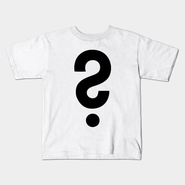 Infinite Questions - Question Mark Logo Kids T-Shirt by AustralianMate